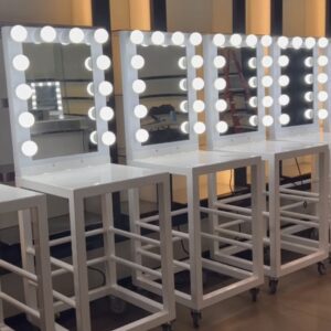 White Makeup Station